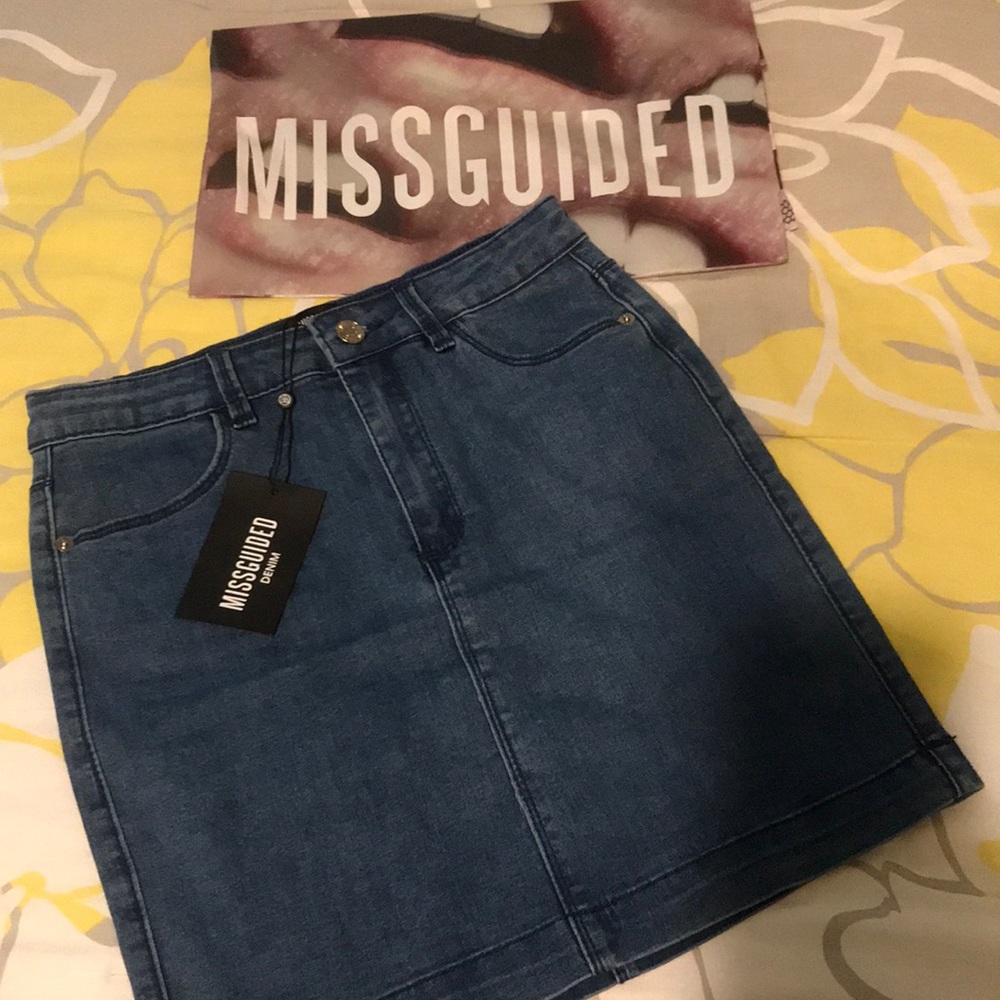 Missguided Denim Skirt